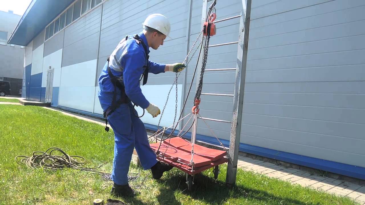 Испытание лестниц и ограждения